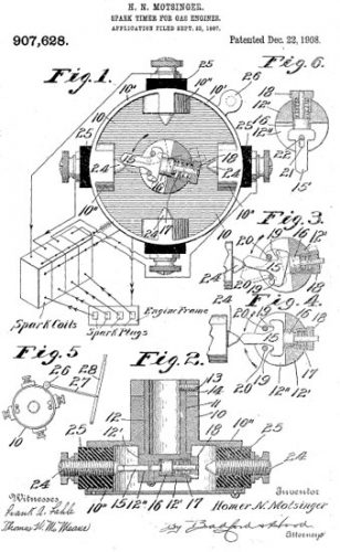 Homer N. Motsinger and the Motsinger Device Mfg. Co.